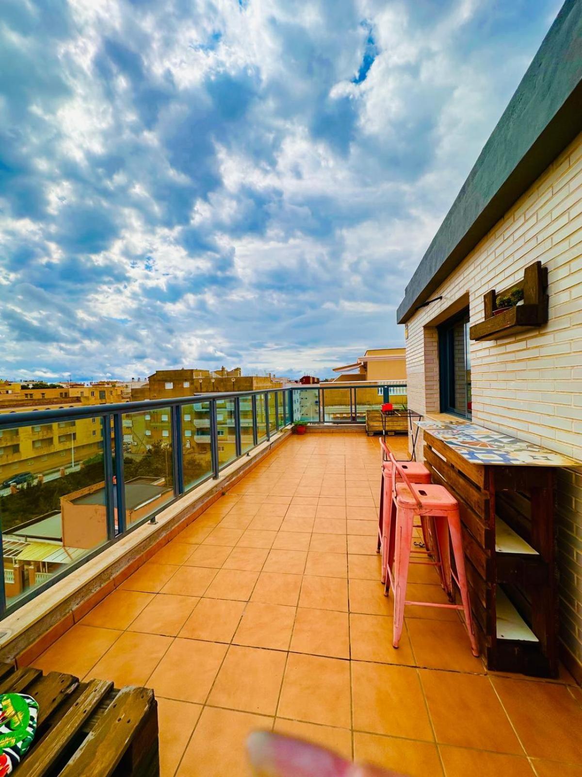 Attic Terrace 360 Moncofa Apartment Moncofar Luaran gambar