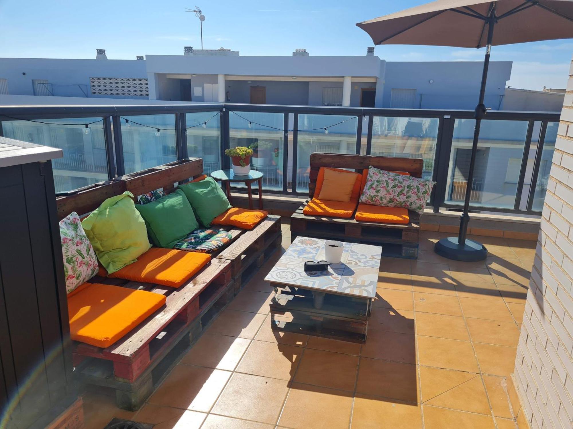 Attic Terrace 360 Moncofa Apartment Moncofar Luaran gambar