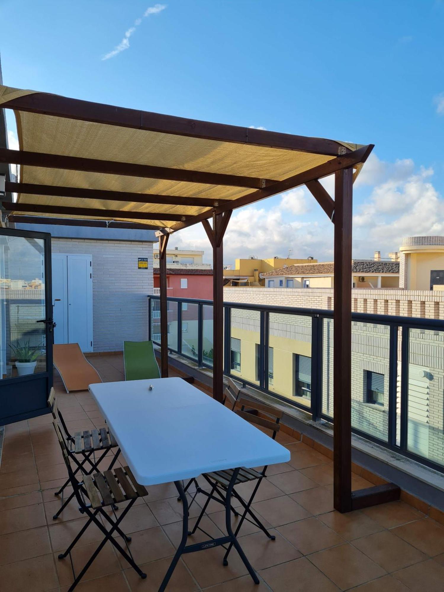 Attic Terrace 360 Moncofa Apartment Moncofar Luaran gambar