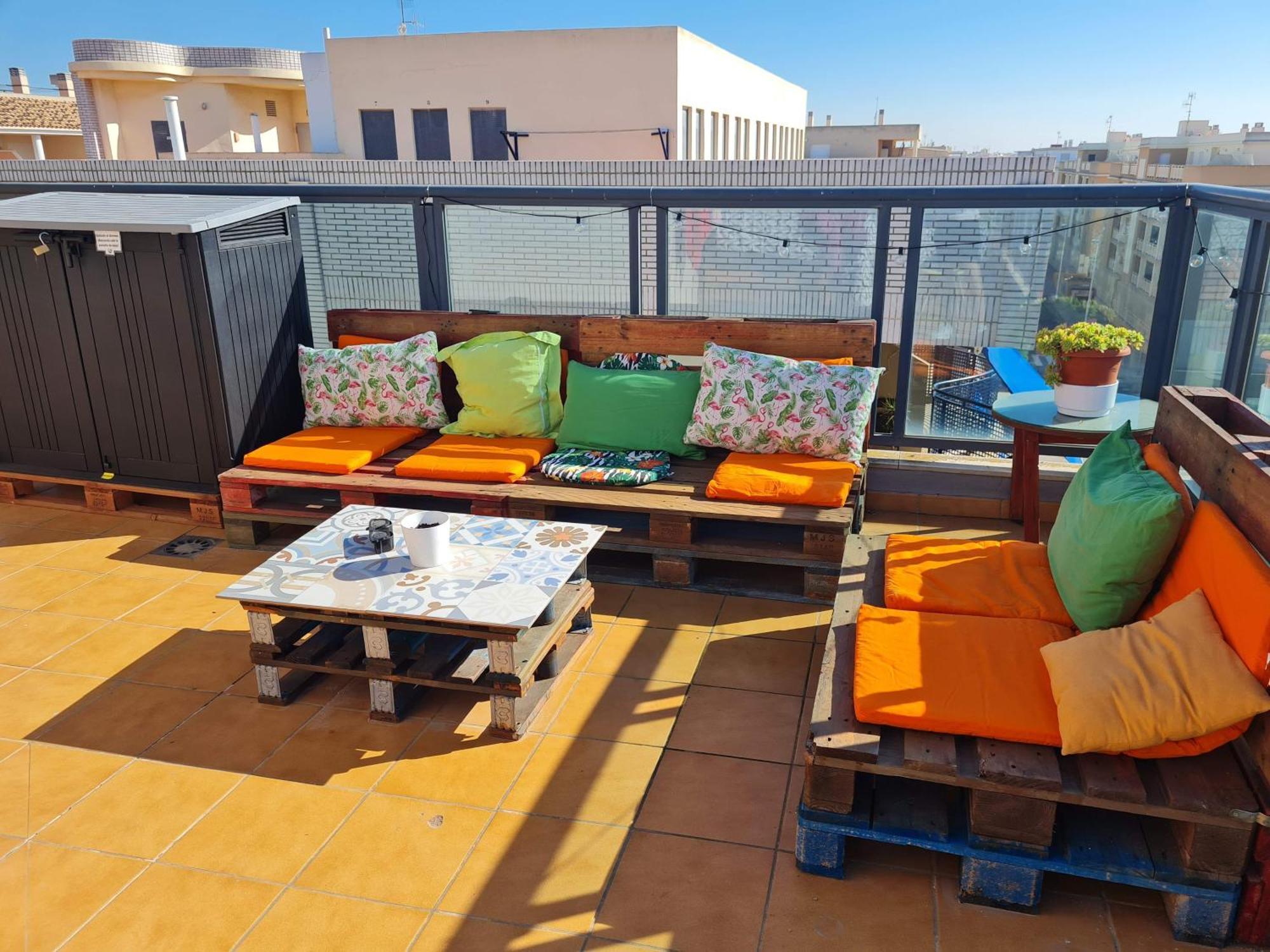 Attic Terrace 360 Moncofa Apartment Moncofar Luaran gambar